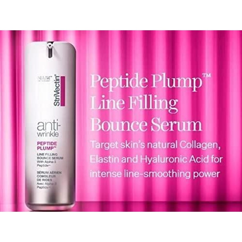 StriVectin Anti-Wrinkle Peptide Plump Wrinkle Filling Serum Retails $92 NEW Box - Picture 8 of 8